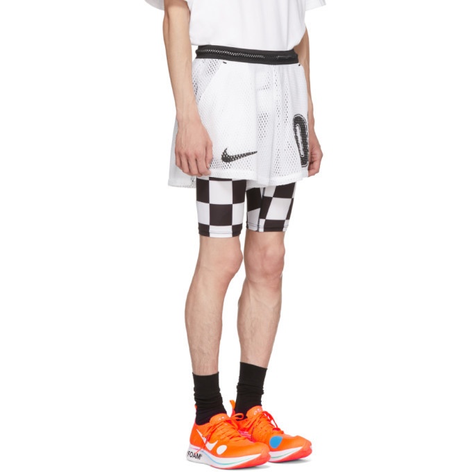 White Off-White M NRG Carbon Away Shorts NikeLab