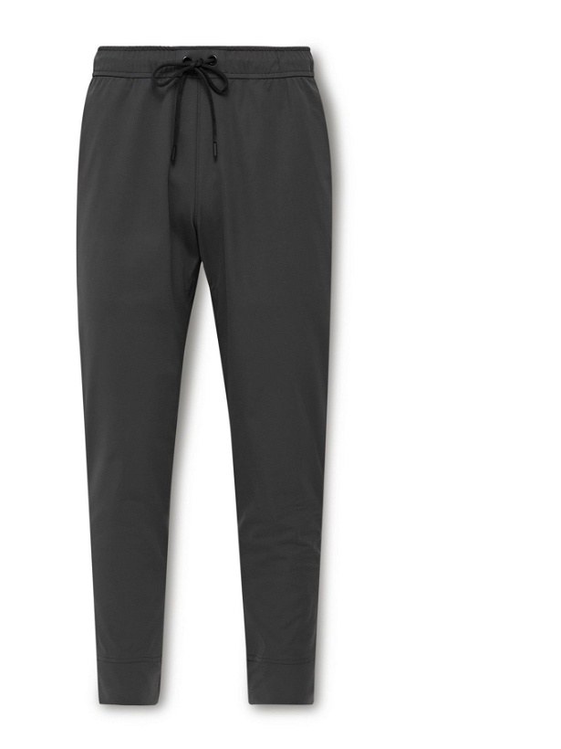 Photo: Reigning Champ - Coach's Slim-Fit Tapered Primeflex Drawstring Trousers - Gray