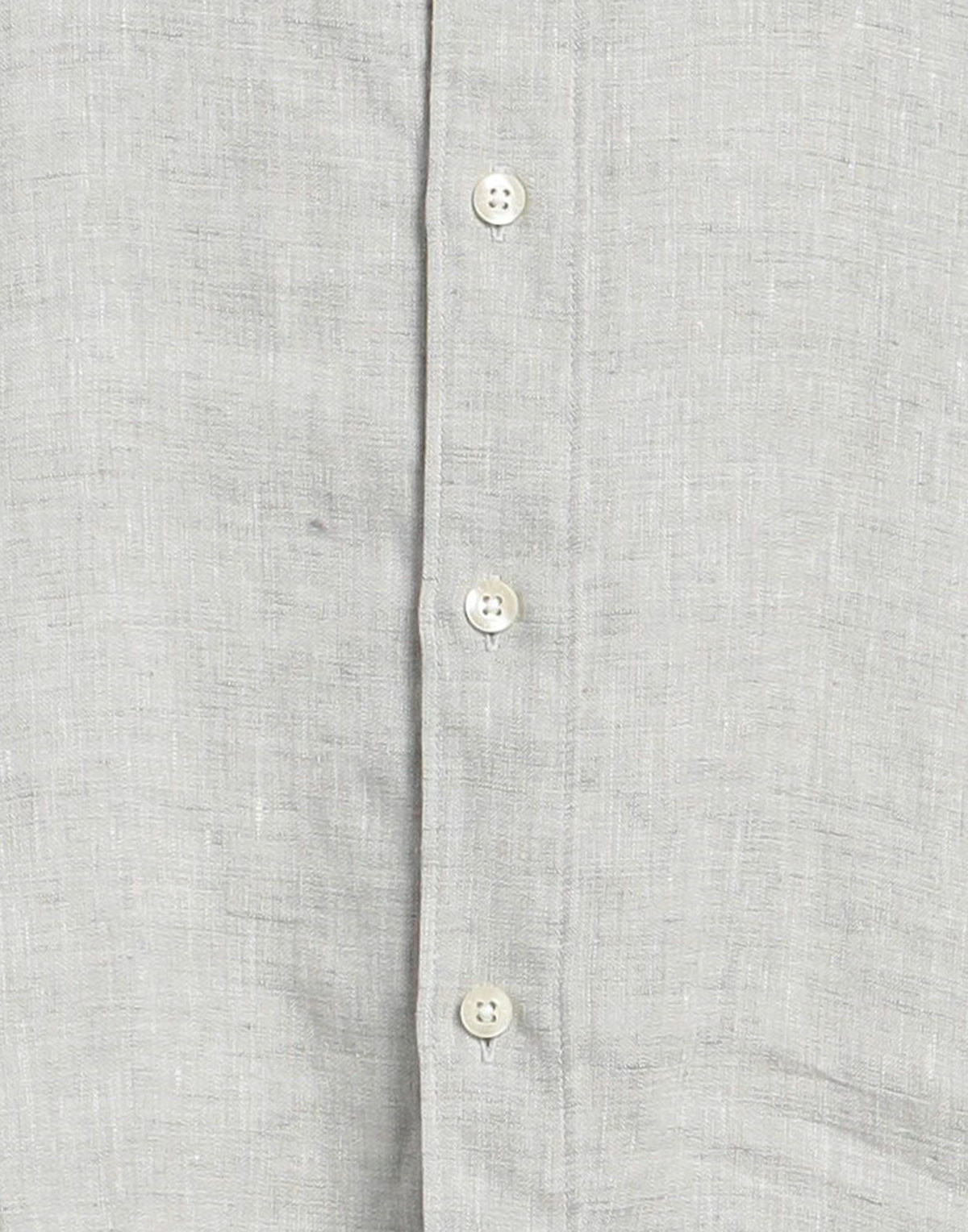 120% Lino Mens Shirt Light in Grey