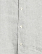 120% Lino Mens Shirt Light in Grey