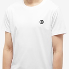 Burberry Men's Parker TB Circle Logo T-Shirt in White