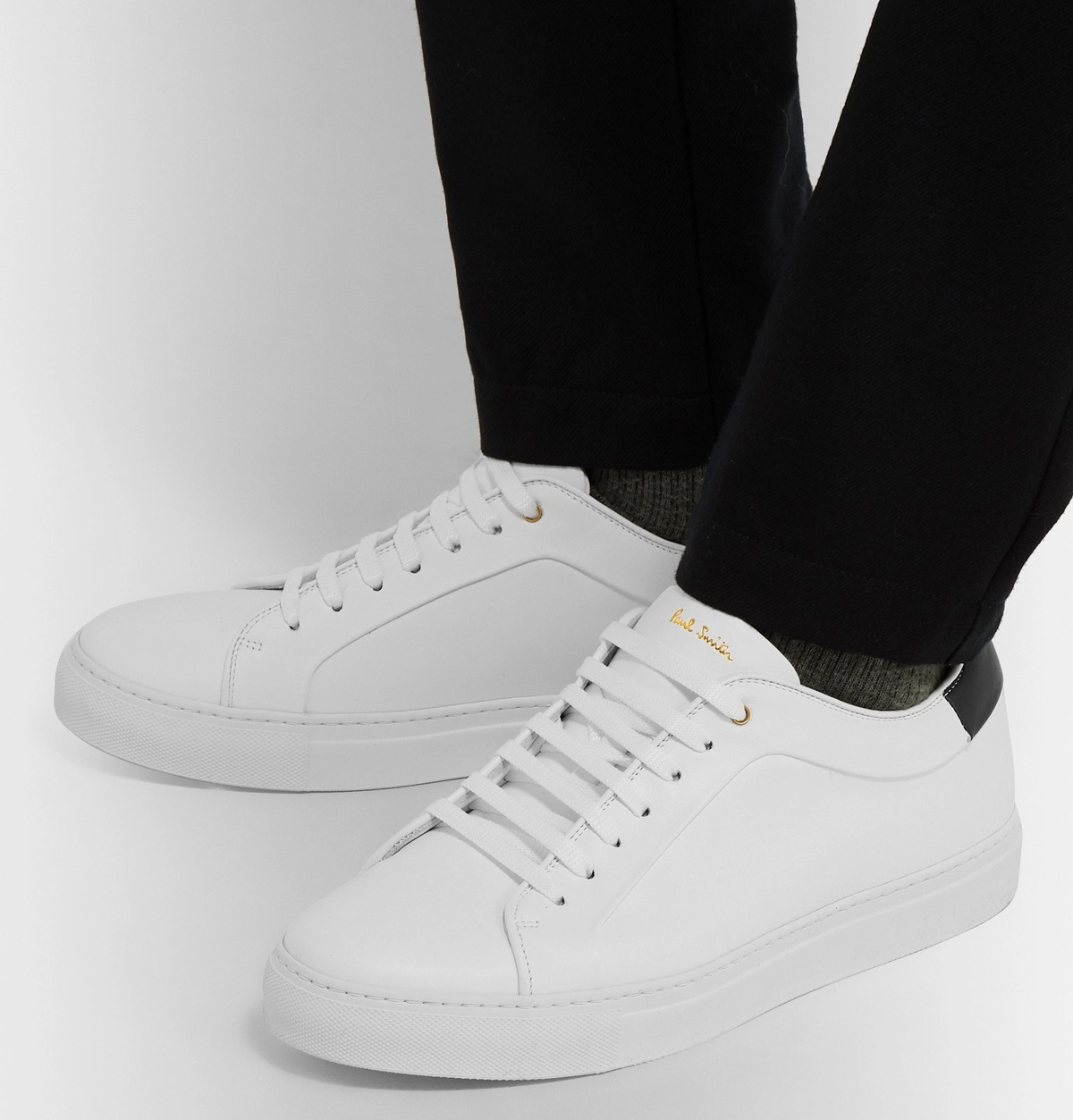 Paul Smith - Leather Sneakers - White Paul Smith