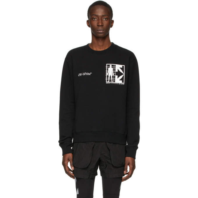 Photo: Off-White Black Half Arrows Man Sweatshirt