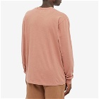 Colorful Standard Men's Long Sleeve Oversized Organic T-Shirt in RswdMst