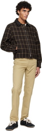 Burberry Beige Logo Patch Jeans