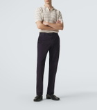 Brioni Appia leather penny loafers