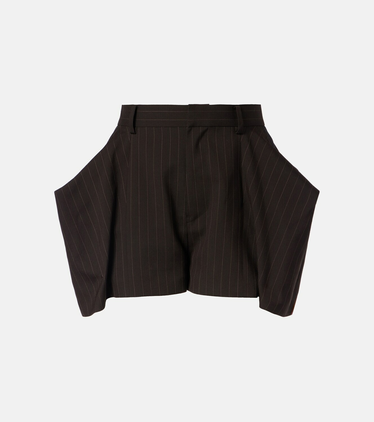 Sacai Striped Bermuda shorts