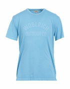 Woolrich Mens T-shirt Sky in Blue