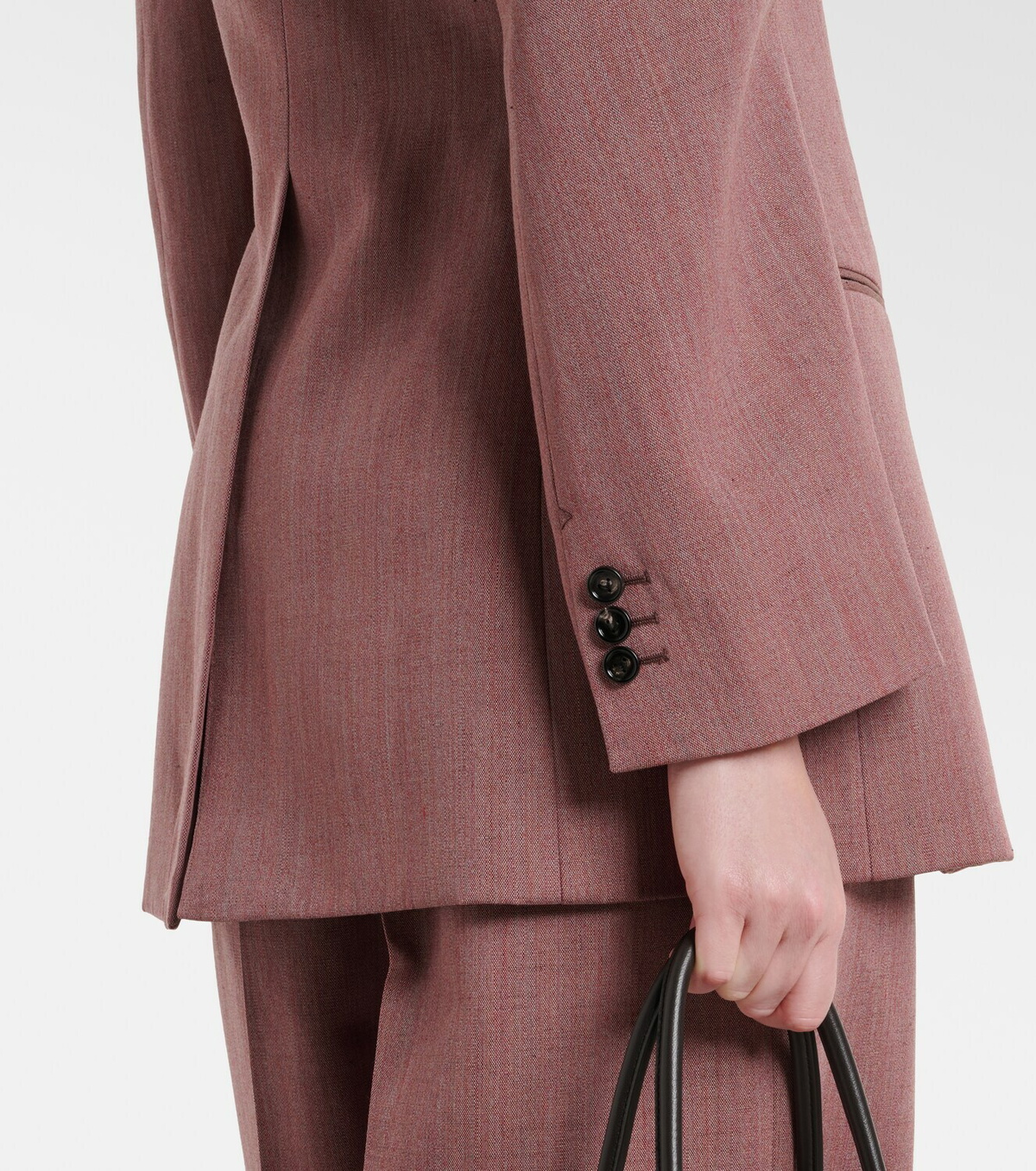 Bottega Veneta Wool and linen-blend blazer