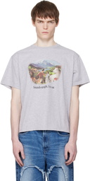 Carne Bollente Gray 'Sounds Straight, I'm Out' T-shirt