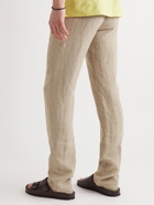 Massimo Alba - Straight-Leg Linen Trousers - Neutrals