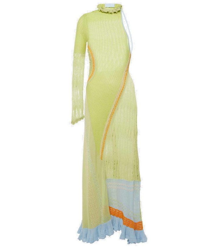 Photo: Roberta Einer Bianca one-shoulder cotton maxi dress