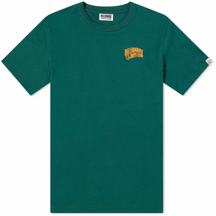 Photo: Billionaire Boys Club Men's Small Arch Logo T-Shirt in Forest Green
