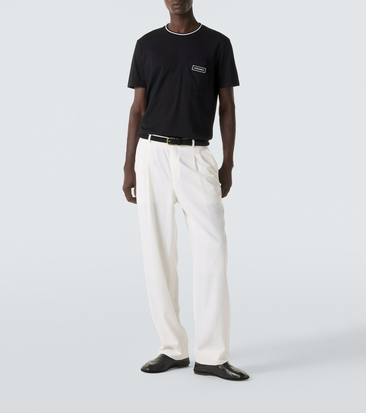 Dolce&Gabbana Logo cotton jersey T-shirt