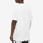 Alexander McQueen Men's Embroidered Logo T-Shirt in White/Mix