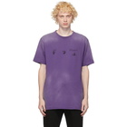 Off-White Purple Vintage Logo T-Shirt