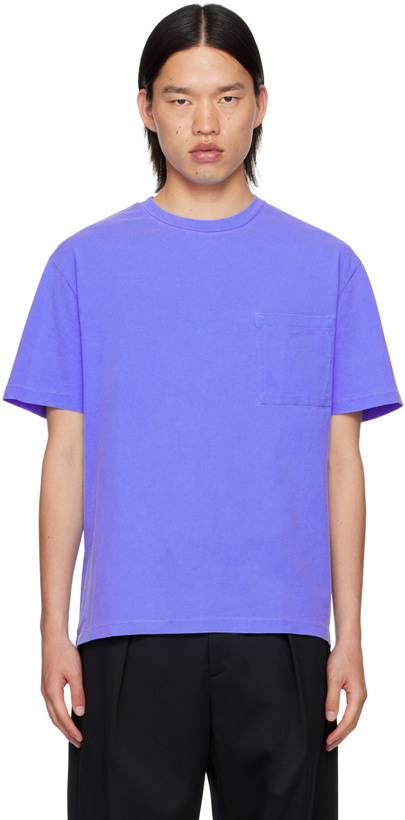 Photo: A.P.C. Blue Boxy Tab T-Shirt