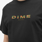 Dime Men's Block Font T-Shirt in Black