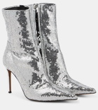 Alexandre Vauthier Sequined ankle boots