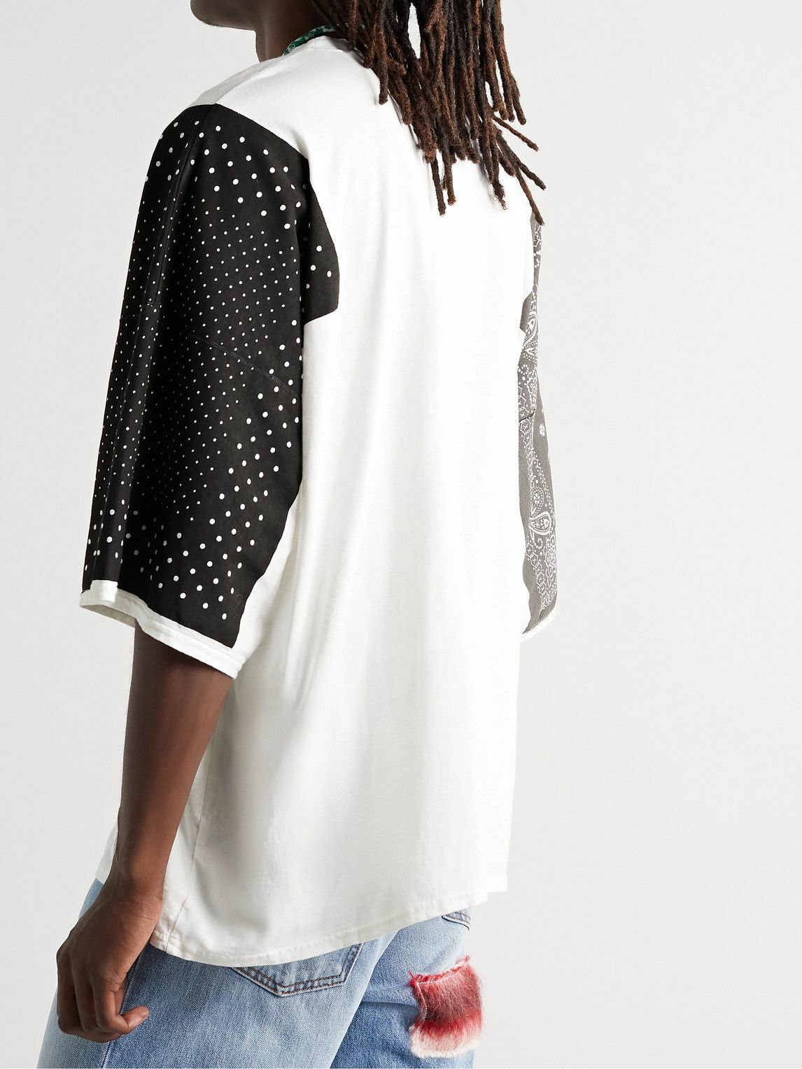 KAPITAL キャピタル 初期 バンダナ BANDANA Tシャツ Kapital Oversized Bandana-Print Cotton-Jersey T-Shirt 1