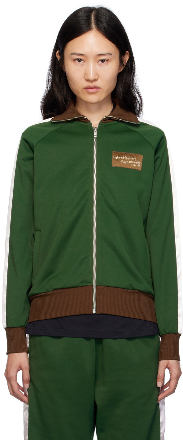 Photo: Stockholm (Surfboard) Club Green Patch Track Jacket
