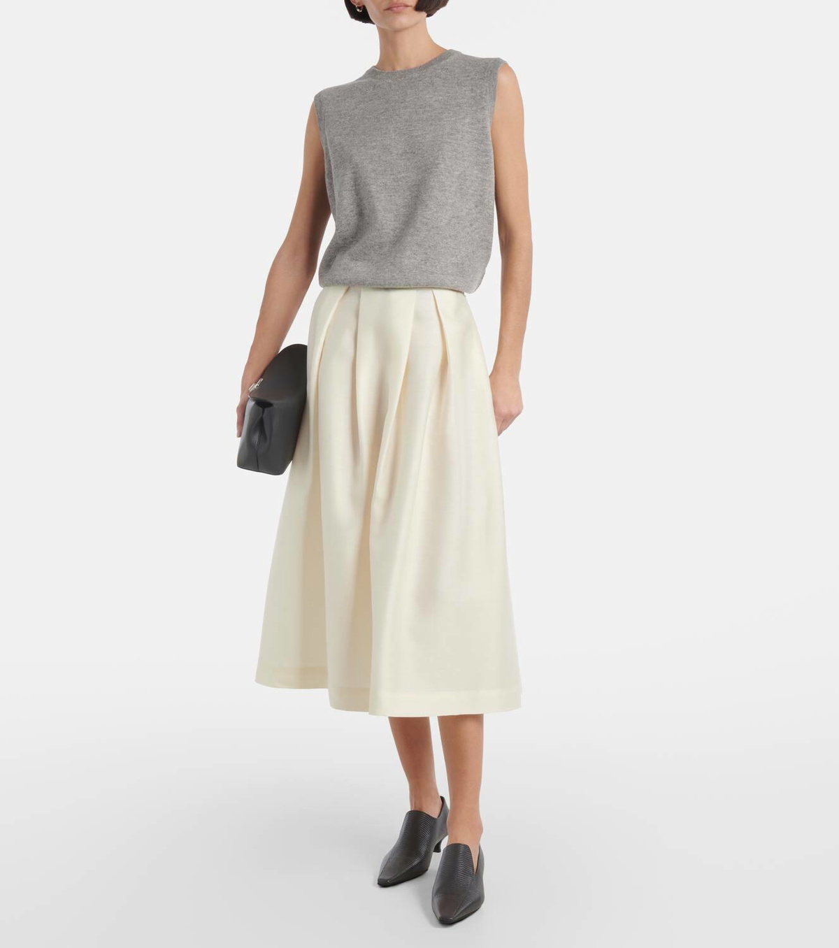 Jardin des Orangers Cashmere and wool sweater vest