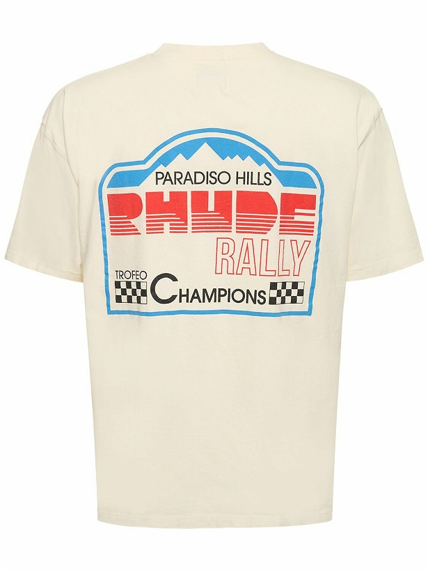 Photo: RHUDE - Paradiso Rally Printed T-shirt
