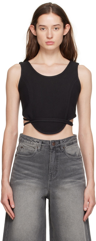 Photo: LOW CLASSIC Black Convertible Tank Top
