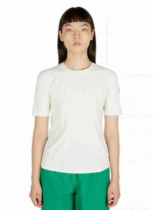 Photo: Moncler Grenoble - Logo Patch T-Shirt in White
