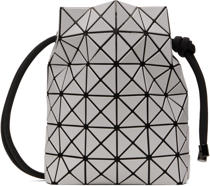 Photo: BAO BAO ISSEY MIYAKE Off-White Wring Matte Bag