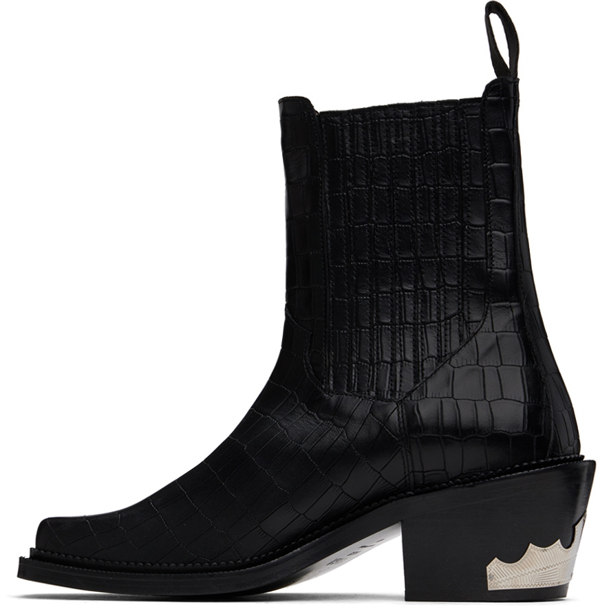 Toga Virilis SSENSE Exclusive Black Chelsea Boots