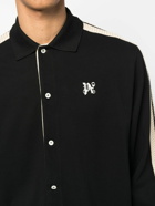 PALM ANGELS - Monogram Cotton Track Shirt