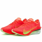 Nike Running ZoomX Vaporfly 4 Sneaker in Crimson/Lime/Foam