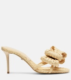 Mach & Mach Le Cadeau 85 raffia mules