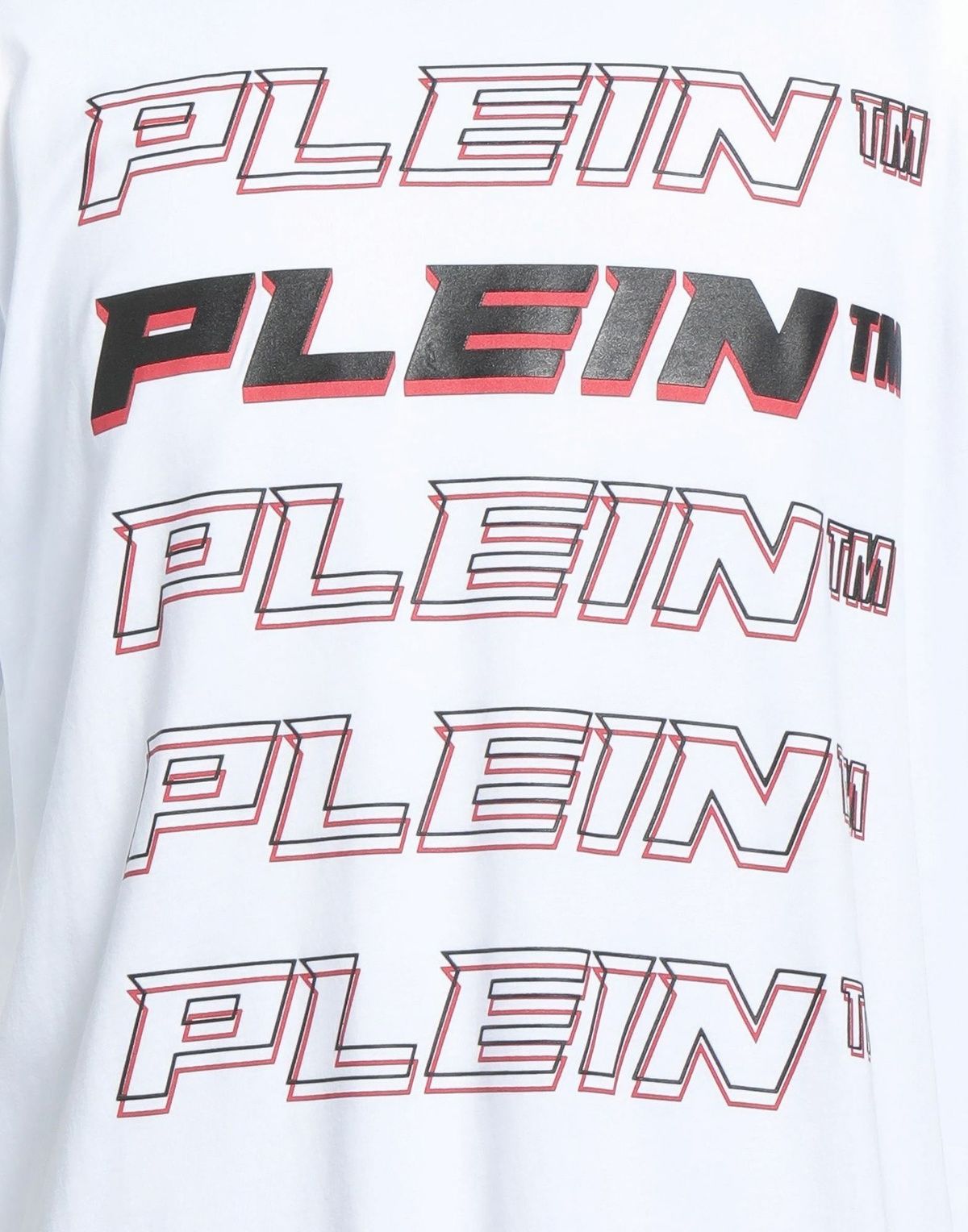 Philipp Plein Mens T-shirt in White