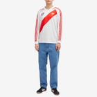 Adidas Men's River Plate 94' Jersey Top in White/Red