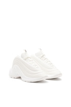 Diesel S-D-Runner X-Slip-on sneakers with matte Oval D instep - Sneakers - Unisex - White