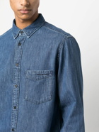 ISABEL MARANT - Denim Shirt Embroidered With Logo