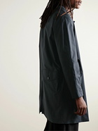 Burberry - Cotton-Gabardine Car Coat - Blue