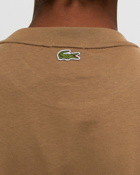 Lacoste T Shirts & Rollis Brown - Mens - Shortsleeves