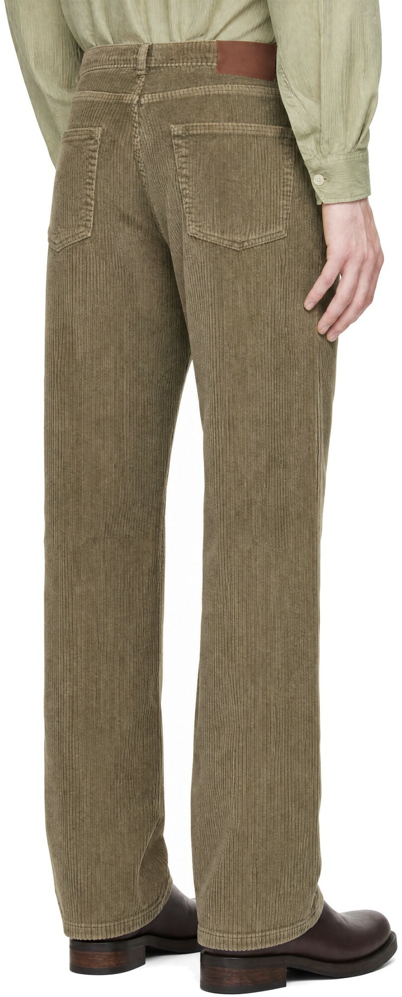 OUR LEGACY Beige Vast Cut Trousers