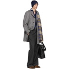 Thom Browne Grey Unstructured Classic Chesterfield Coat
