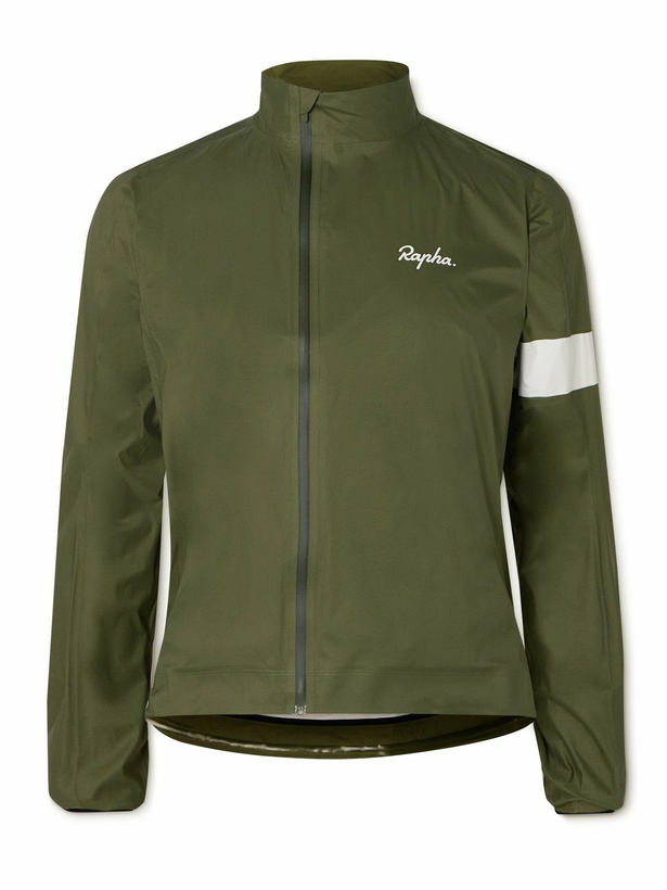 Photo: Rapha - Core Rain II Slim-Fit Shell Cycling Jacket - Green