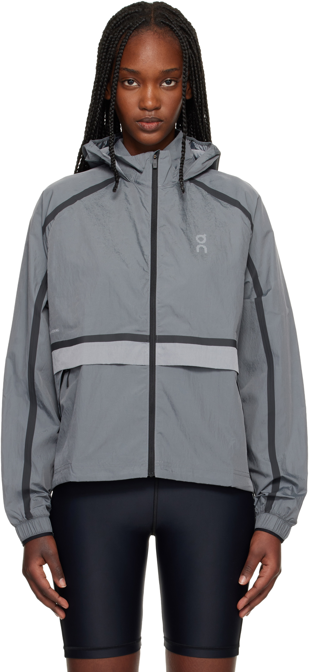 On Gray Performance Volt Jacket