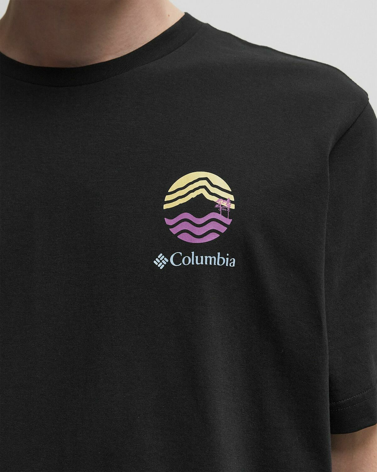 Columbia Kettle River™ Outdoor Tee Black Mens Shortsleefe