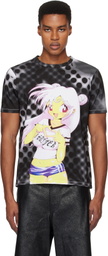 Ashley Williams SSENSE Exclusive Black Manga Danny T-shirt