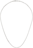 Tom Wood Silver Anker Chain Necklace