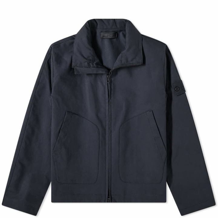 Photo: Stone Island Men's Supima Ghost Jacket in Navy