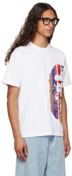 BAPE White Fans Scarf Side Big Ape Head T-Shirt