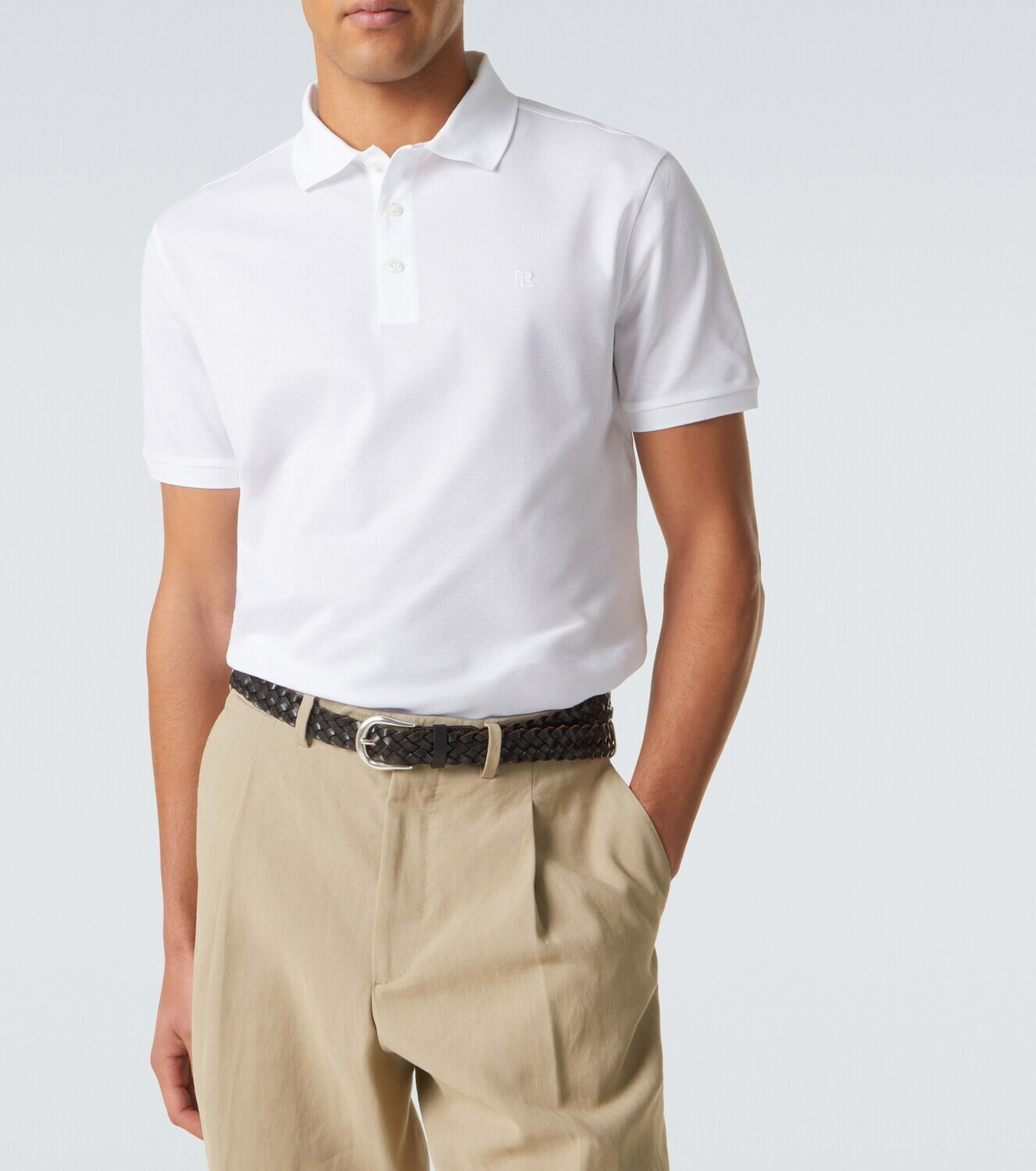 Ralph Lauren Purple Label Cotton piqué polo shirt